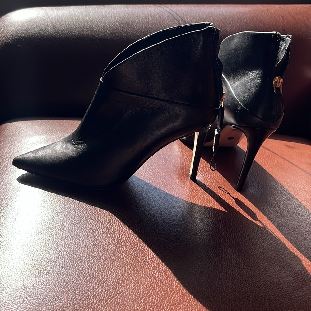 Griciarancio genuine leather ankle boot black size 8 - Picture 9 of 16